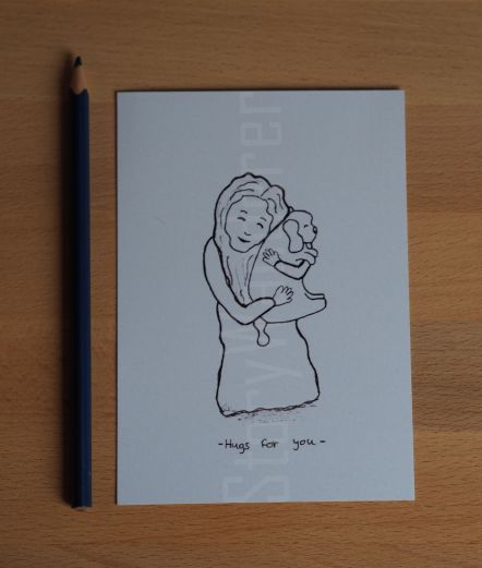Postcard Hugs For You (2) StoryWanderer